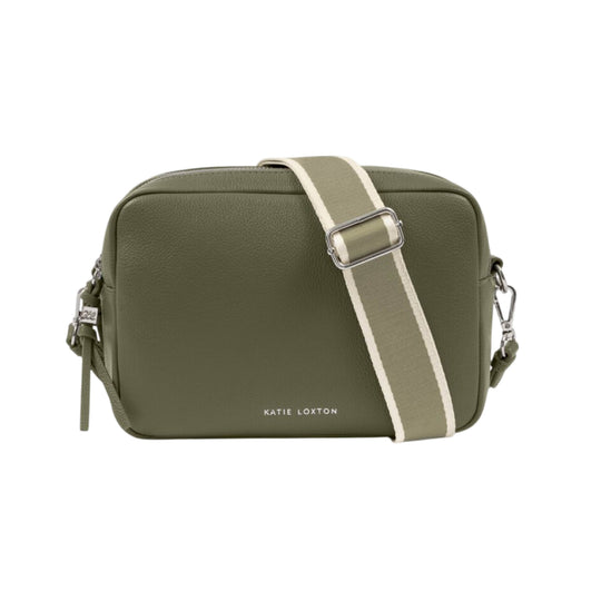 Lottie Crossbody Bag | Khaki | Large