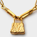 Luxe Lock Bracelet | Gold Coated