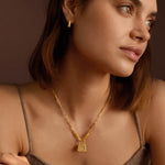 Luxe Lock Necklace | Gold Coated