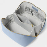 Makeup & Wash Bag | Blue Aura | Large