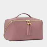 Soho Makeup & Wash Bag | Deep Rose | Large