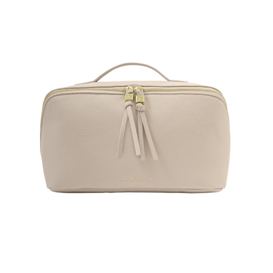 Soho Makeup & Wash Bag | Oyster | Large