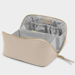 Soho Makeup & Wash Bag | Oyster | Large