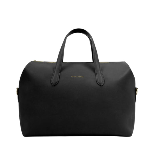 Milan Vegan Leather Cabin Bag | Black