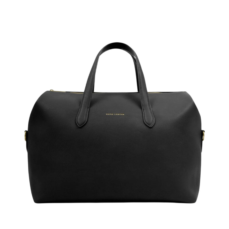 Milan Vegan Leather Cabin Bag | Black