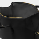 Milan Vegan Leather Cabin Bag | Black