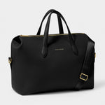 Milan Vegan Leather Cabin Bag | Black