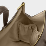 Milan Vegan Leather Cabin Bag | Mink