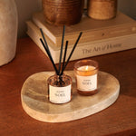 Mini Votive & Mini Reed Diffuser Gift Set | Joyeux Noel | Frosted Pine & Cedarwood