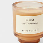 'Mum' Sentiment Candle | Blossom Print | Fresh Linen & White Lily