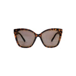 Mykonos Oversized Cat-Eye Sunglasses | Dark Tortoiseshell