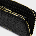Nova Hand Woven Purse | Black | Large