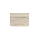 Nova Hand Woven Card Holder | Off White