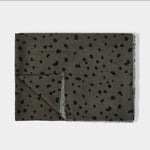 Polka Dot Scarf | Charcoal