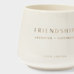 Porcelain 'Friendship' Mug