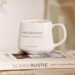 Porcelain 'Friendship' Mug