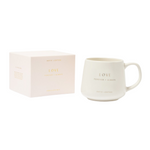 Porcelain 'Love' Mug