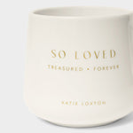 Porcelain 'So Loved' Mug