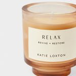 'Relax' Sentiment Candle | English Pear & White Tea
