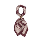 Satin Check Multiway Scarf | Pink