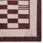 Satin Check Multiway Scarf | Pink