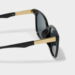 Savannah Oversized Square Sunglasses | Black