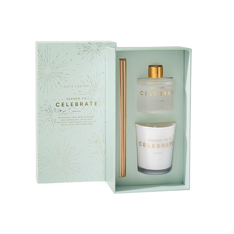 'Season To Celebrate' Christmas Fragrance Gift Set | Ice Blue