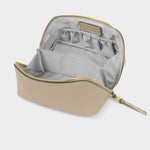 Soho Makeup & Wash Bag | Light Taupe | Large