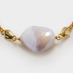 Sol Waterproof Freshwater Pearl Bracelet | Gold Coated