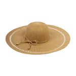 Wide Brim Floppy Straw Hat | Natural
