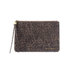 Tassel Charm Pouch | Leopard Print