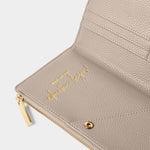 ‘And So The Adventure Begins’ Travel Organiser | Light Taupe