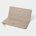 ‘And So The Adventure Begins’ Travel Organiser | Light Taupe