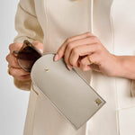 Vegan Leather Glasses Sleeve | Cloud Taupe