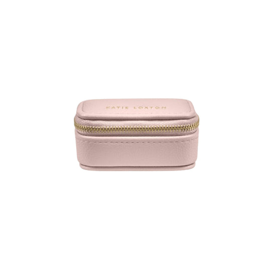 Vegan Leather Jewellery Box | Light Pink | Mini