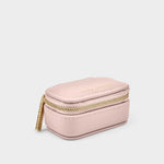 Vegan Leather Jewellery Box | Light Pink | Mini
