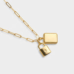 Waterproof 'Inner Strength' Charm Necklace | Gold Plated