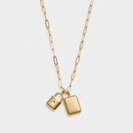 Waterproof 'Inner Strength' Charm Necklace | Gold Plated