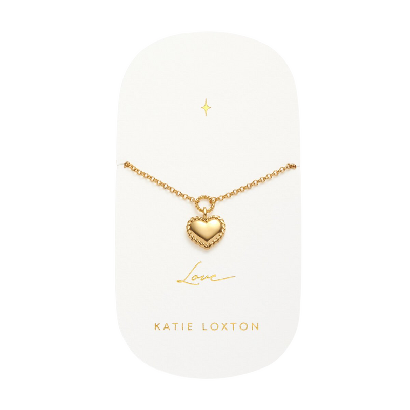 Waterproof 'Love' Heart Bracelet | Gold Plated