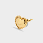 Waterproof 'Love' Heart Earrings | Gold Plated