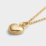 Waterproof 'Love' Heart Necklace | Gold Plated