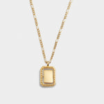 Waterproof 'Optimism' Spinning Amulet Necklace | Gold Plated