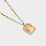 Waterproof 'Optimism' Spinning Amulet Necklace | Gold Plated