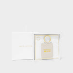 'Wonderful Mum' Boxed Photo Keyring | Off White