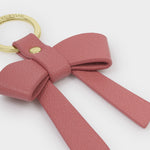 'You Make My Life Bow-Tiful' Gift Boxed Bow Keyring | Raspberry Pink
