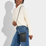 Zana Slim Crossbody | Black