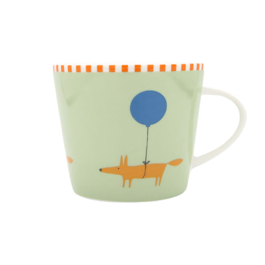 Scion Living Mr Fox Mug | Green | 350ml