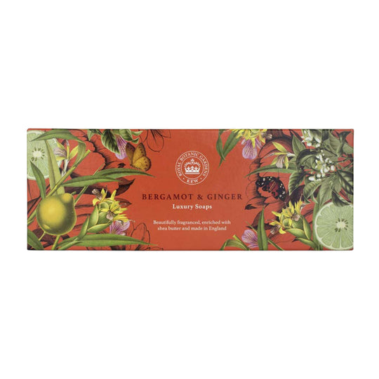 Begamot & Ginger Triple Soap Gift Box