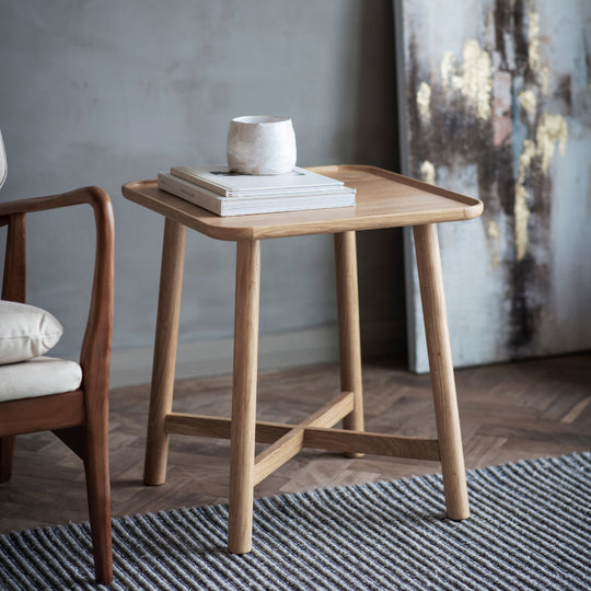 Kingham Oak Side Table | Natural