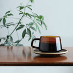 SEPIA Cup & Saucer | Amber | 270ml